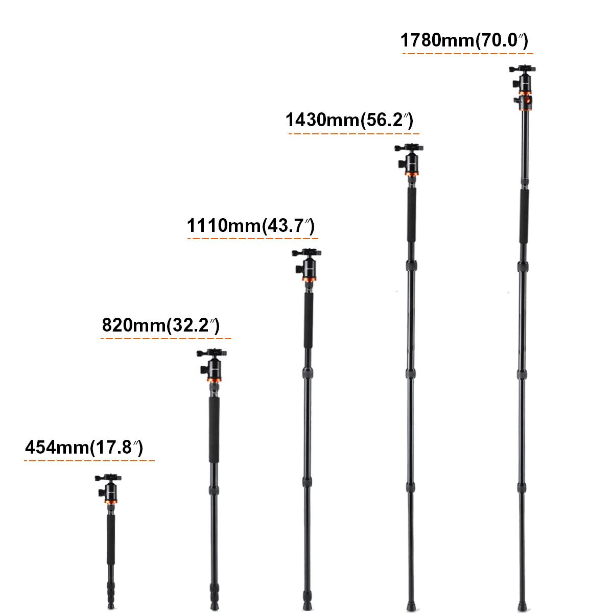 K&F Concept KF09.030 Tripod TM2534T ขาตั้งกล้อง